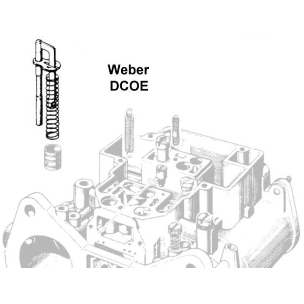 10410  10410012 DCOE WEBER  ΣΕΤ ΠΙΣΤΟΝΙΟΥ - Image 2
