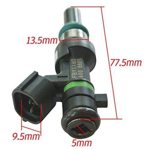 ΜΠΕΚ QASHQAI J10 FBY1160 Fuel Injector Nozzle For 2009-2011 Nissan Versa 1.6L L4 - Image 4