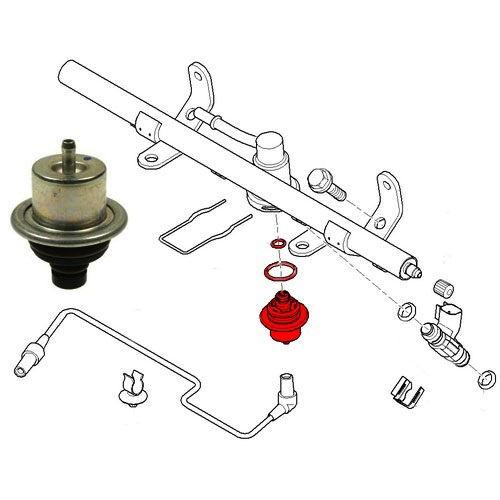04991336AA MINI COOPER ρυθμιστης πιεσης βενζινης