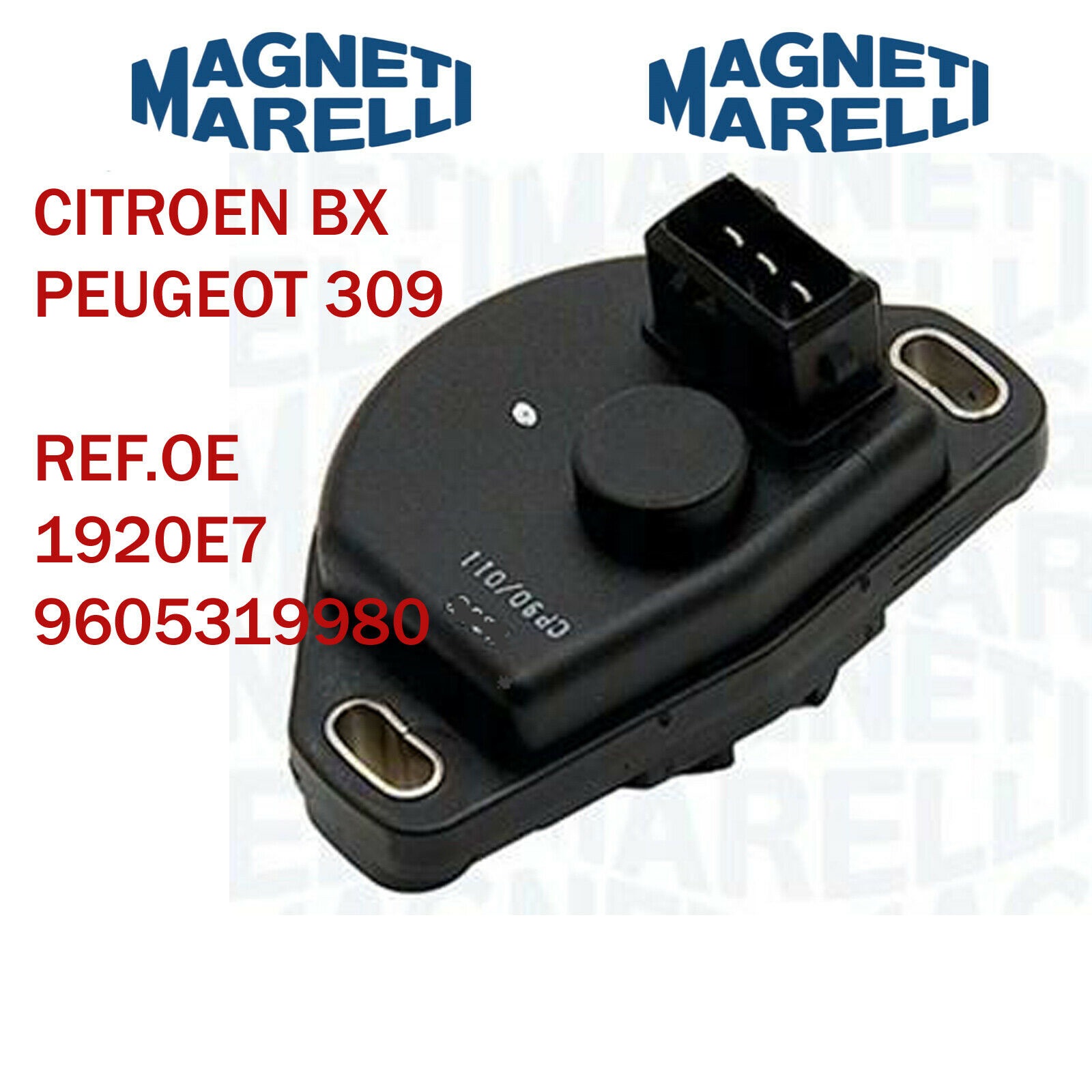 230016036007 CITROEN BX PEUGEOT 309 Ποτενσιόμετρο Magneti Marelli