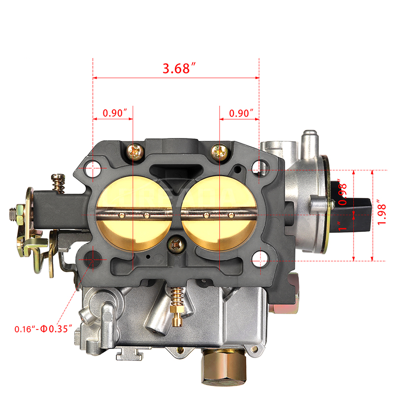 3310864940A01 ΚΑΡΜΠΥΡΑΤΕΡ Mercury Marine 3.0L 4.3L 5.0L 5.7L Mercarb 2 BBL - Image 2