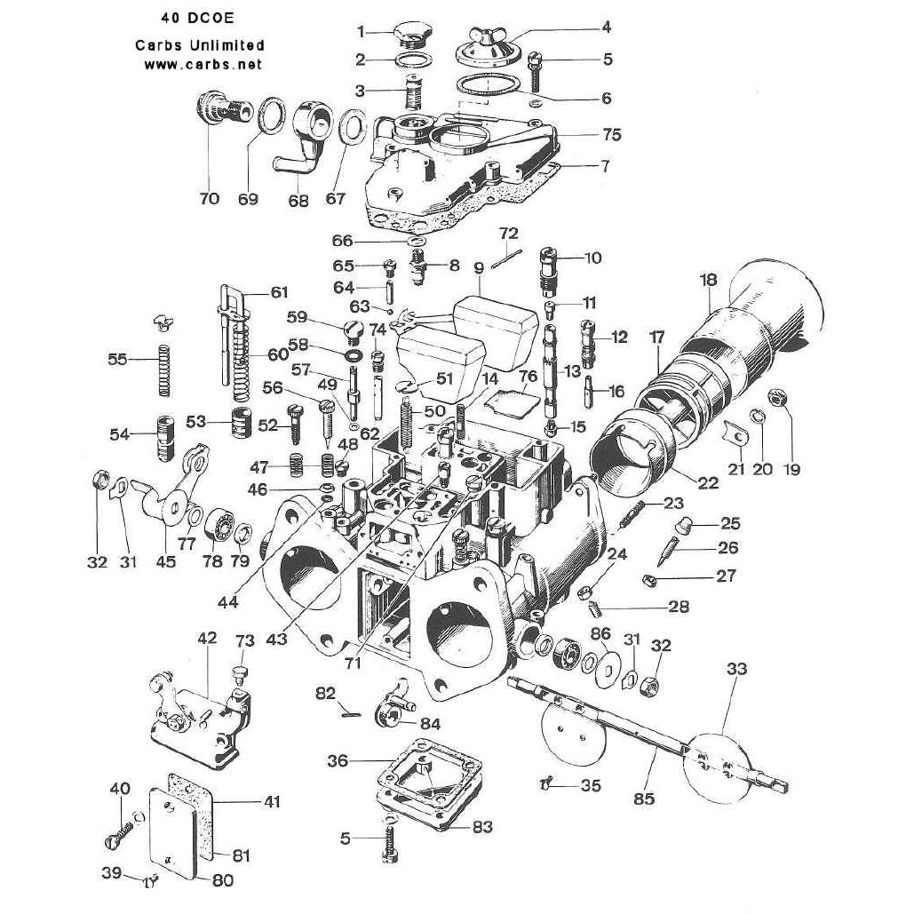 WEBER DCOE DCO/SP DCOM Ζιγκλέρ Ρελαντί - Image 3